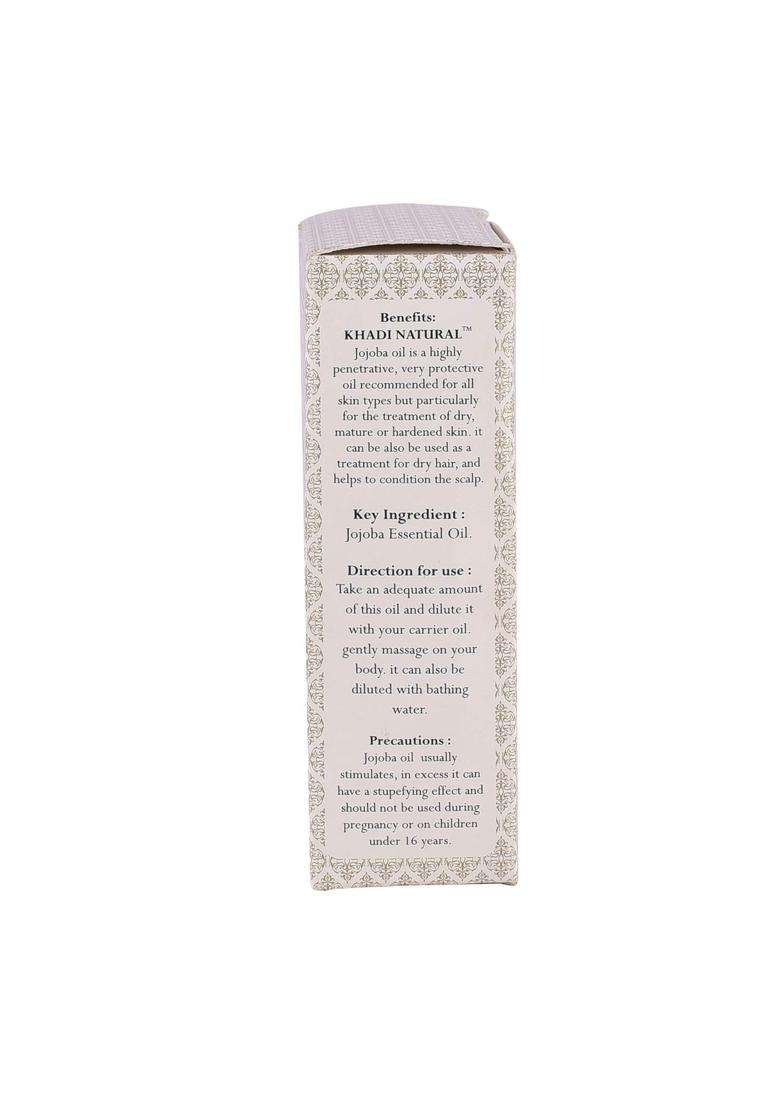 Khadi Natural Jojoba Essential Oil, 10 ml - Indya
