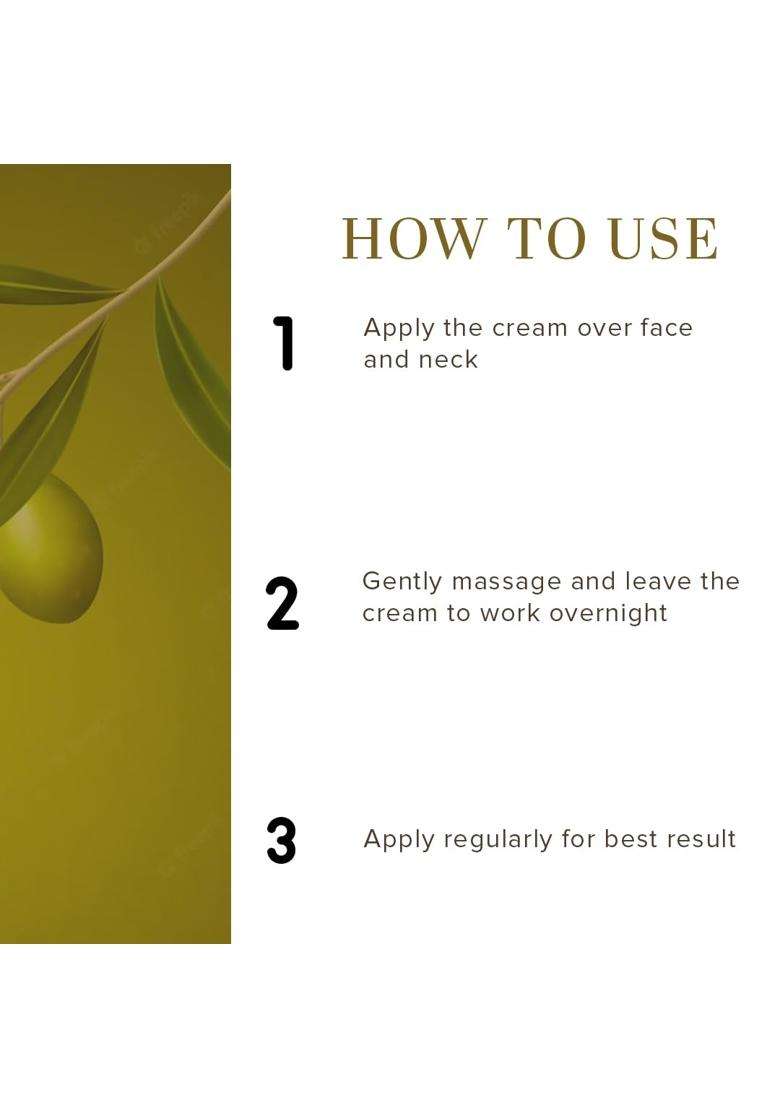 Khadi Natural Gold Herbal Facial Massage Cream with Shea Butter, 50g | Natural Herbal Care - Indya
