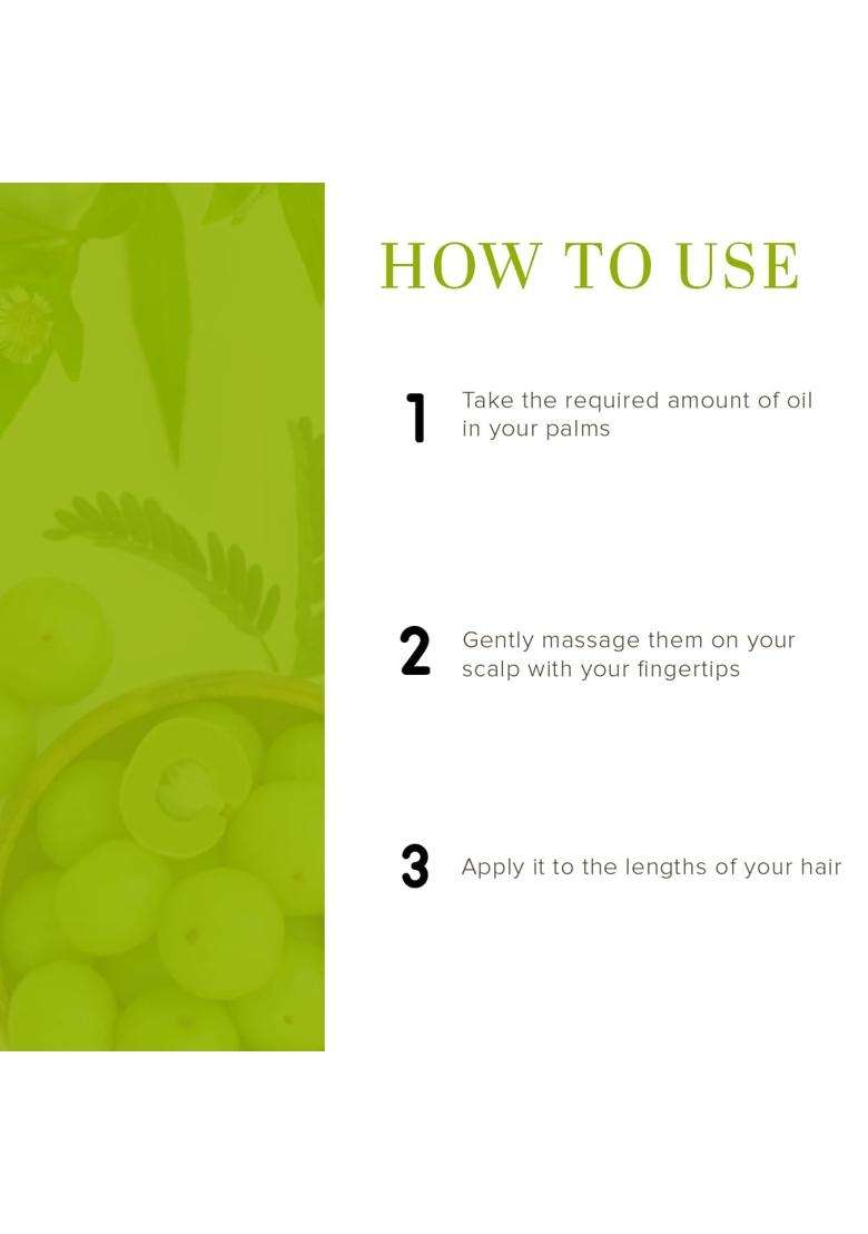 Khadi Natural Pure Amla Hair Oil 210 ml | Paraben & Mineral Oil Free | Nourishing Formula for Healthy, Strong Hair - Indya