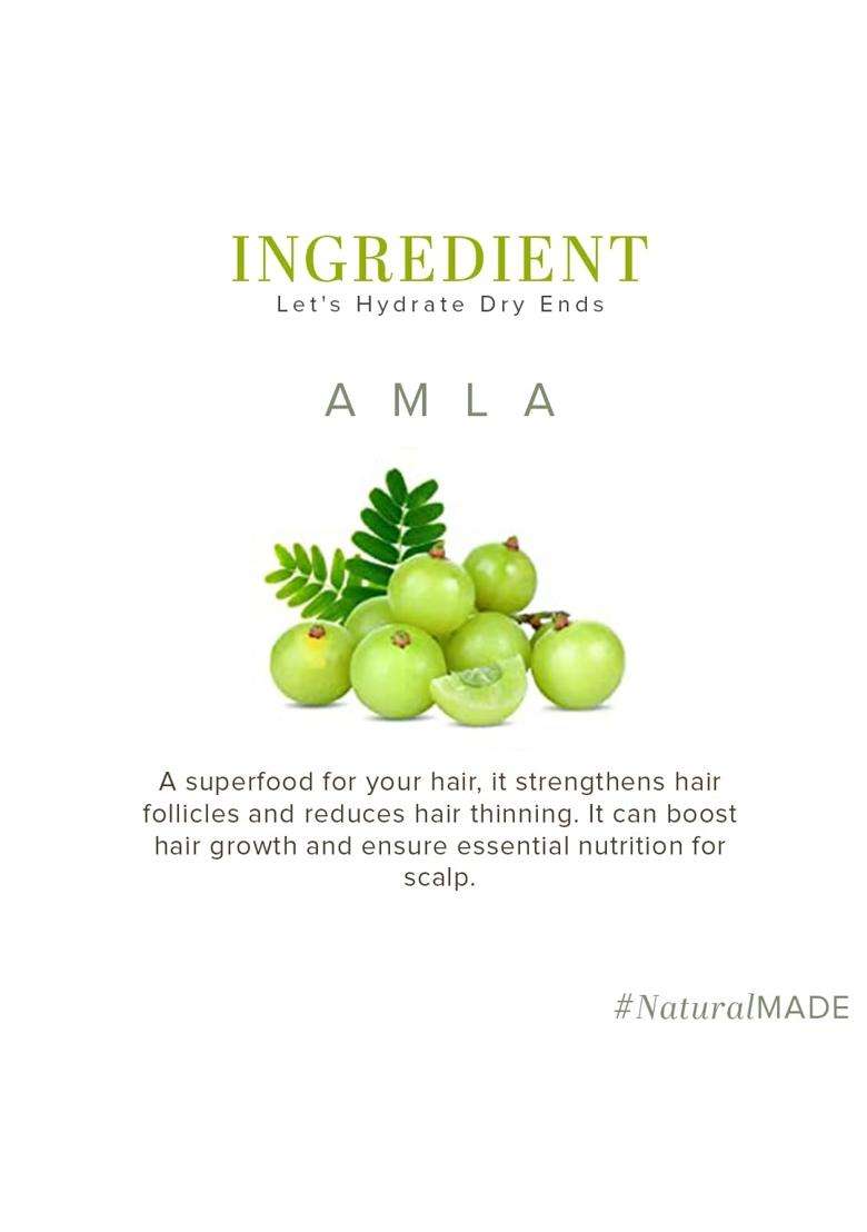 Khadi Natural Pure Amla Hair Oil 210 ml | Paraben & Mineral Oil Free | Nourishing Formula for Healthy, Strong Hair - Indya