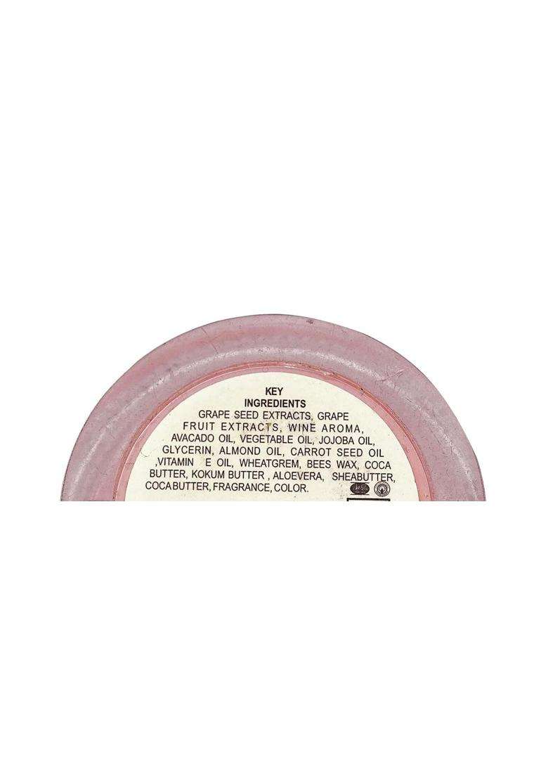 Khadi Natural Wine Grapefruit Lip Balm with Beeswax and Shea Butter 10g | Natural Herbal Care | Herbal for Soft Lips | Free From Harsh Chemicals - Indya
