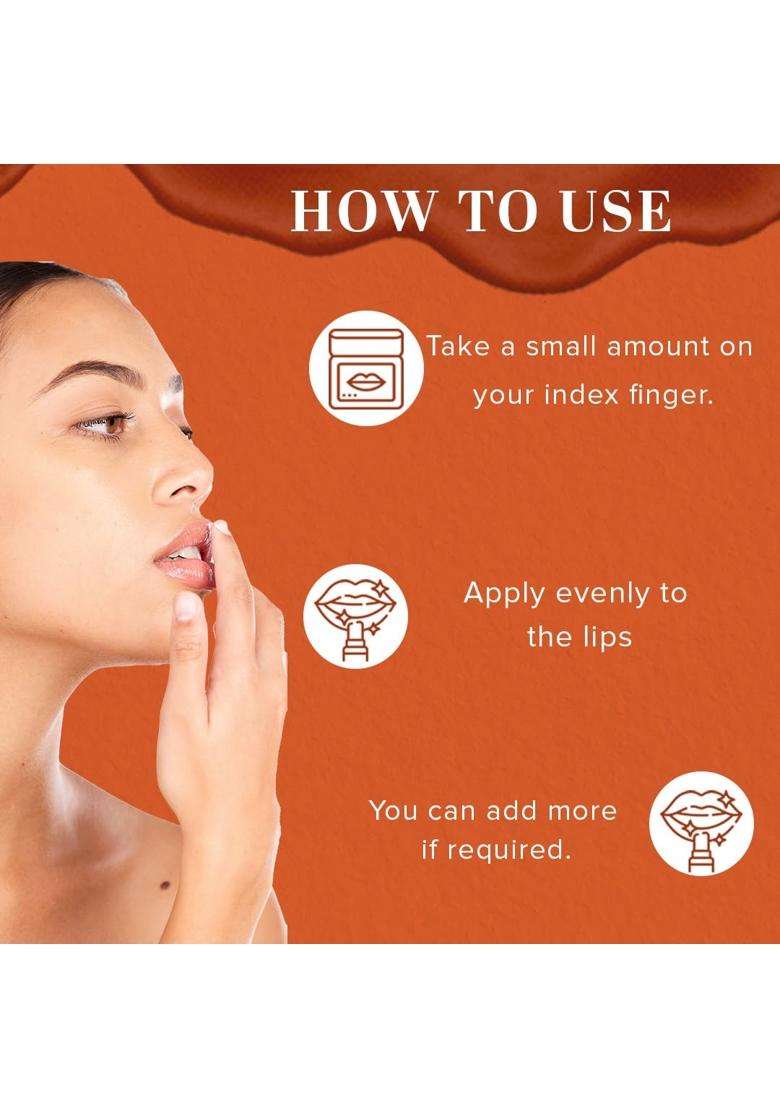 Khadi Natural Peach Lip Balm with Beeswax and Shea Butter (5 * 3) (15 g) (Pack of 3) | Soft & Hydrated Lips | Lip Balm for Chapped Lips - Indya