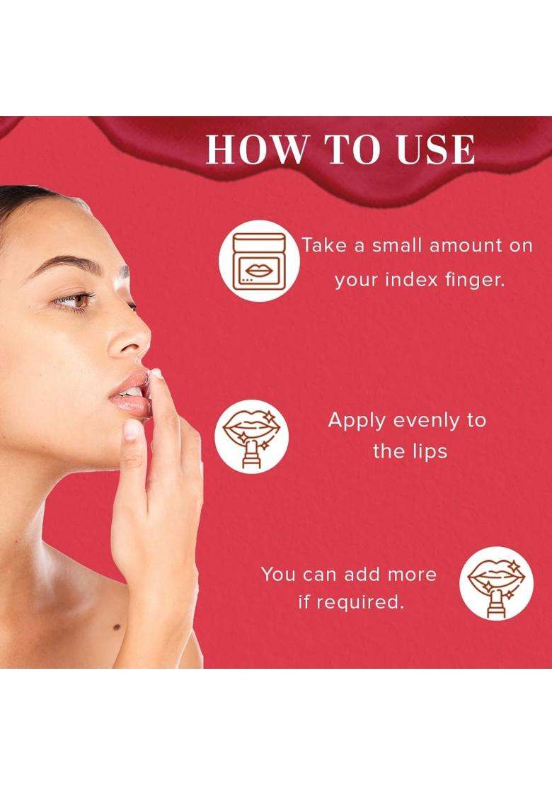 Khadi Natural Lychee Lip Balm with Beeswax and Shea Butter (5 * 2) (5 g) (Pack of 2) | Soft & Hydrated Lips | Free from Harsh Chemicals | Unisex - Indya