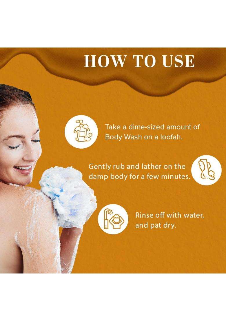 Khadi Natural Orange & Lemongrass Body Wash 210 ml | Natural Herbal Care | Herbal Shower Gel for Skin Cleansing | Helps Refresh & Maintain Softness - Indya