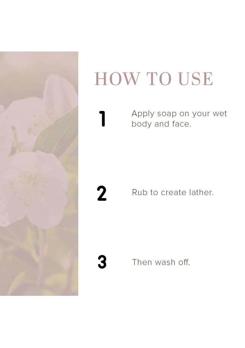 Khadi Natural Jasmine Soap (125 * 3, 375g) (Pack of 3) | Natural Herbal Care | Luxurious Herbal Bathing Bar | Provides Delightful Floral Scent - Indya