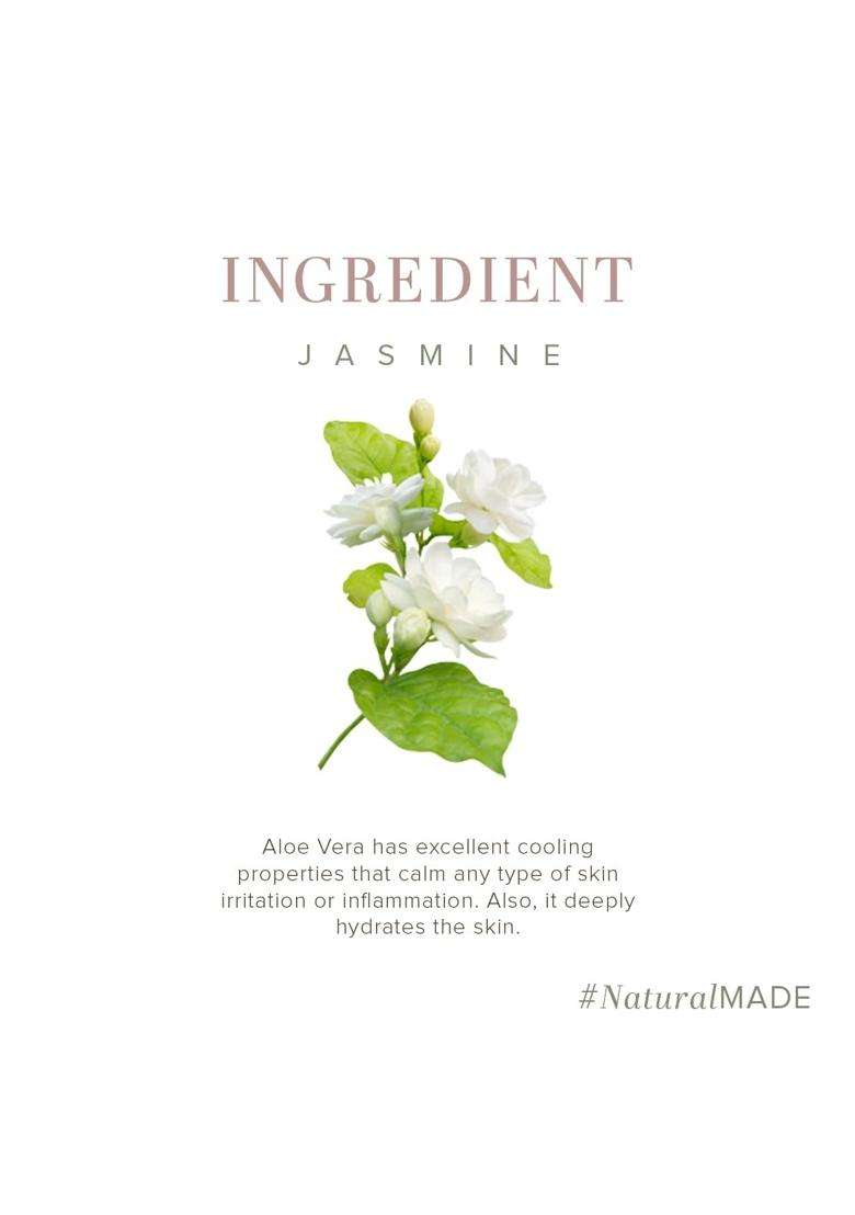 Khadi Natural Jasmine Soap (125 * 3, 375g) (Pack of 3) | Natural Herbal Care | Luxurious Herbal Bathing Bar | Provides Delightful Floral Scent - Indya