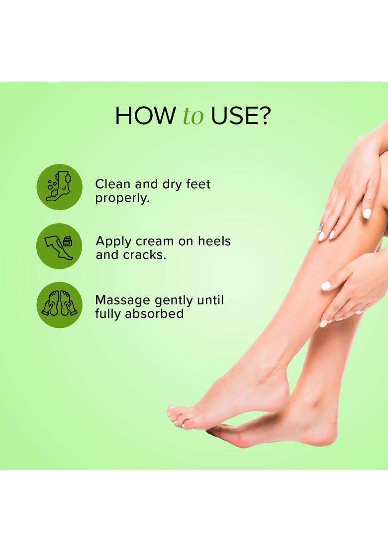Khadi Natural Jasmine & Green Tea Foot Cream 50 g | Natural Herbal Care | Herbal Foot Care Cream for Soft & Smooth Feet | Gentle Daily Foot Care - Indya
