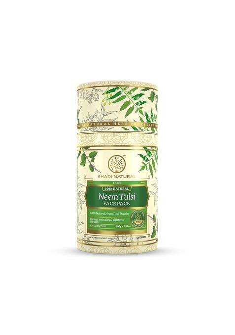 Khadi Natural Neem Tulsi Face Pack 100 g | Skin Purifying & Acne Control 100 g