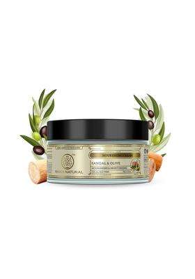 Khadi Natural Ayurvedic Sandal & Olive Face Nourishing Cream with Shea Butter 50g | Authentic Traditional Formula | Herbal Formula for a Glowing