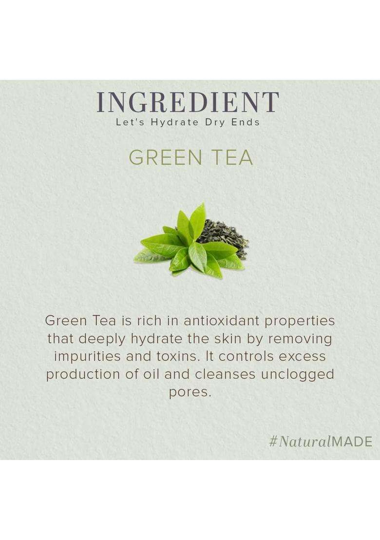 Khadi Natural Green Tea Soap 375 g (Pack of 3) | Natural Herbal Care | Herbal Handmade | Bathing For Body Acne and For Rejuvenating Skin - Indya