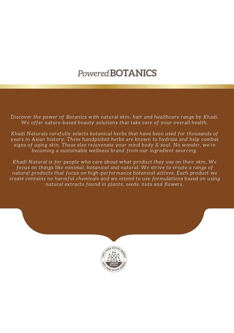 Khadi Natural Powered Botanics Moroccan Argan Oil Hair Conditioner 310 ml | Superior hair care | Naturally shiny hair | Suitable for all hair types - Indya