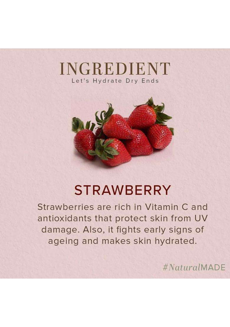 Khadi Natural Strawberry Handmade Soap (125 * 2, 250g) (Pack of 2) | Enriched with Strawberry Extracts | Soft & Nourished Skin | Gentle & Refreshing - Indya