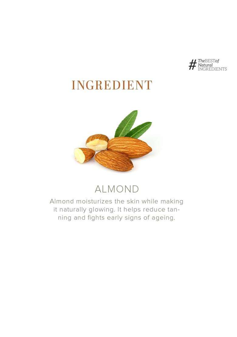 Khadi Natural Almond Soap, 125g (Pack of 2) | Natural Herbal Care | Herbal Bathing Bar | Natural Soap with Essential Oils | Restores moisture content - Indya