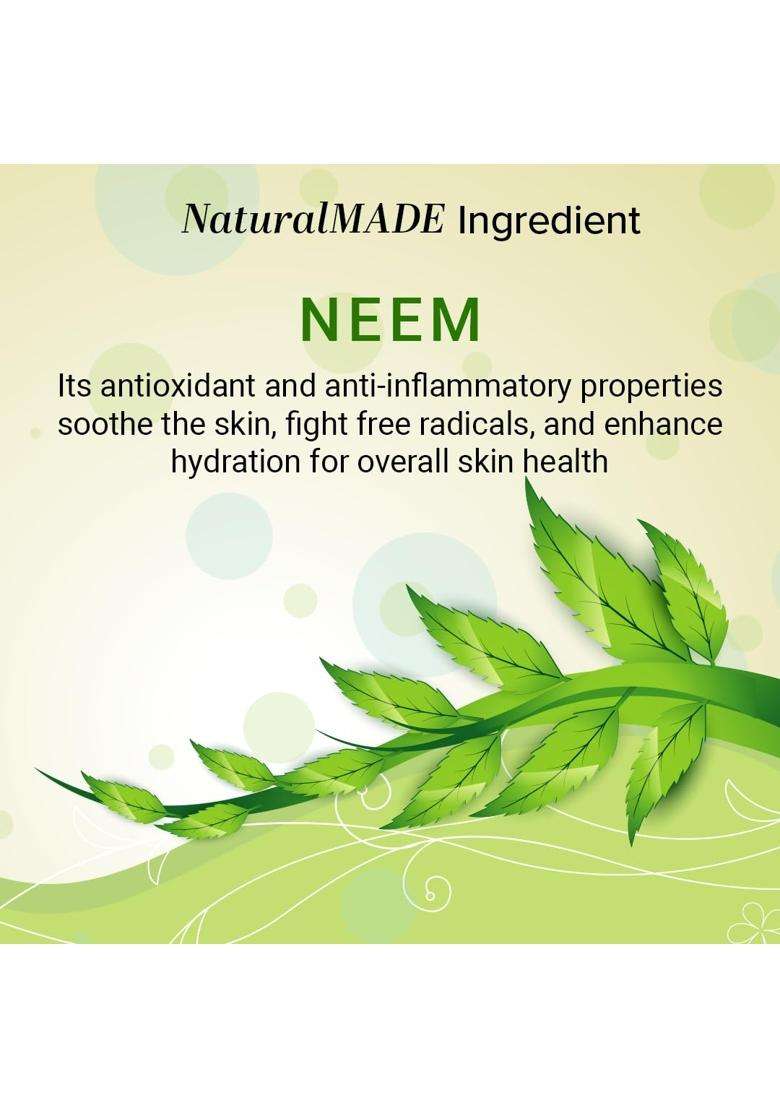 Khadi Natural Ayurvedic Neem Face Wash (210 ml x 2) (420 ml) (Pack of 2) | Authentic Traditional Formula | Anti-Acne Cleanser for Acne-Prone Skin - Indya
