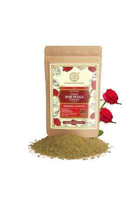 Khadi Natural Rose Petals Organic Powder 100g | Natural Herbal Care | Herbal Powder for Skin Care & Natural Glow | Gentle Herbal Skin Care Formula