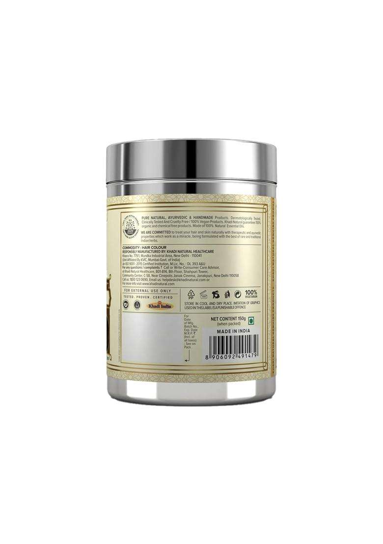 Khadi Natural Henna Cassia Natural Hair Conditioner 150g | Natural Herbal Care | Herbal Conditioning Powder | Gentle Herbal Care - Indya