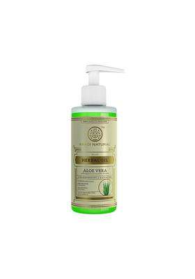 Khadi Natural Herbal Aloe Vera Gel with Dispenser 500 ml | Natural Herbal Care | Lightweight, Non Sticky Formula | Deeply Hydrates, Soothes Skin