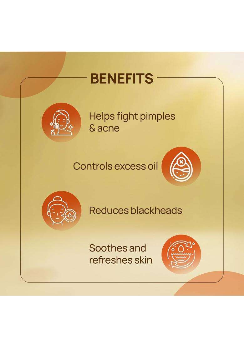 Vicco Turmeric Face Wash 100 g (Pack of 3) | Authentic Traditional Formula | Ayurvedic Turmeric Face Wash | Controls Oil | Healthy, Even Glow - Indya