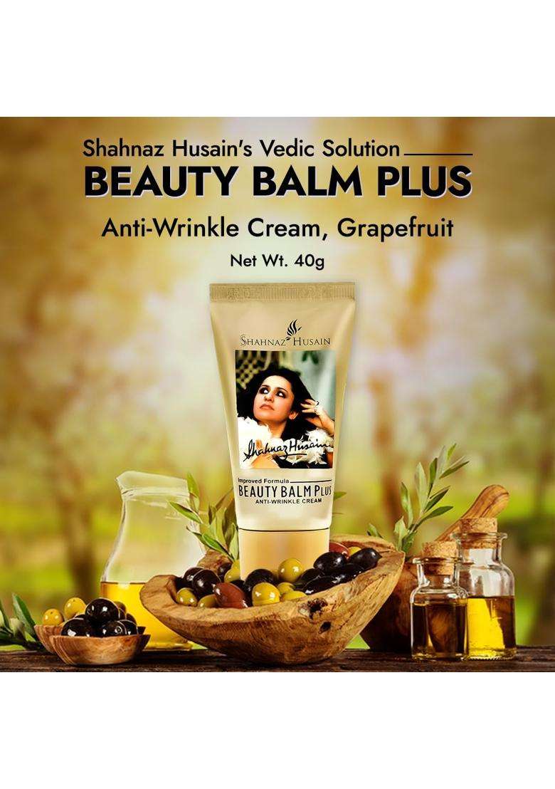 Shahnaz Herbals Beauty Balm Plus 40g | Anti-Wrinkle Cream - Indya