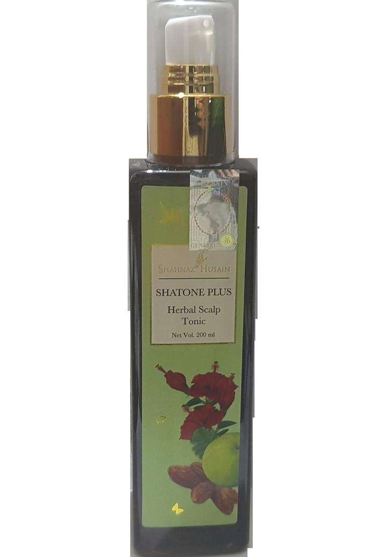 Shahnaz Herbals Shatone Plus Herbal Scalp Tonic 200 ml, Cream | Natural Herbal Care - Indya