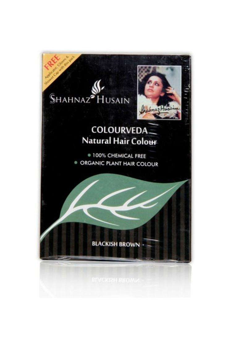 Shahnaz Herbals Colourveda Natural Hair Colour 100% Chemical Free 100g | Natural Herbal Care | Organic Herbal Extracts | Natural and Healthy Shine - Indya