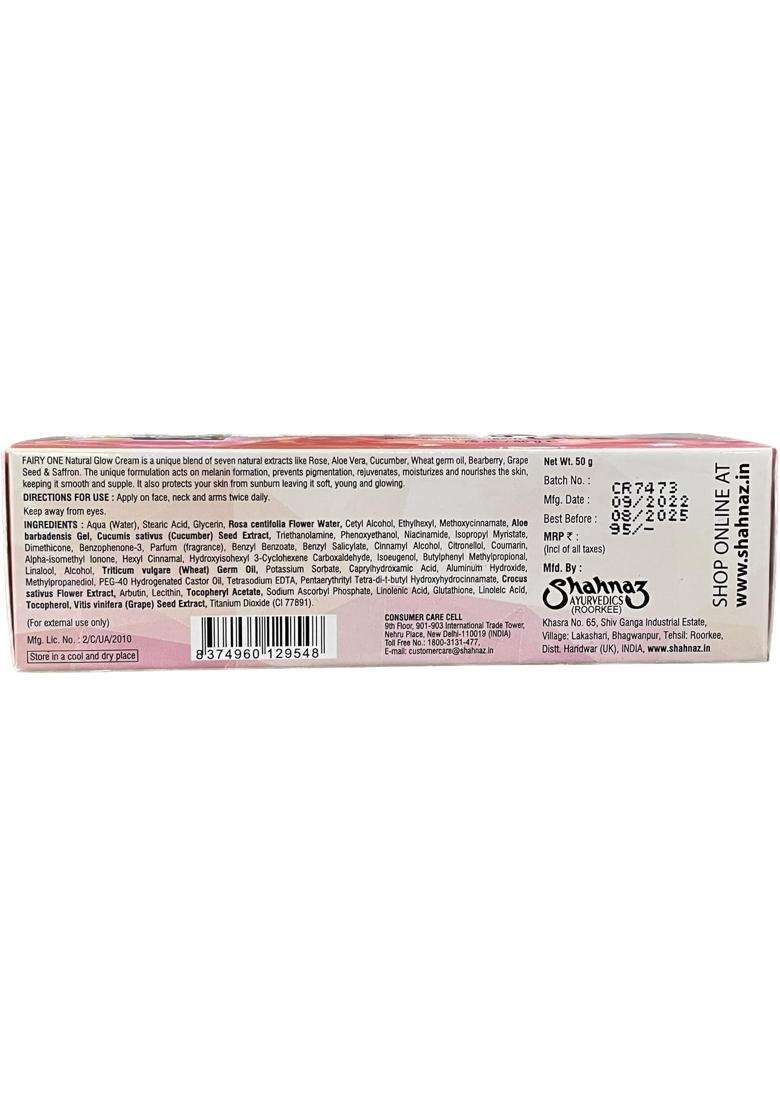 Shahnaz Herbals Fairone Plus Natural Fairness Cream (100 g) - Indya