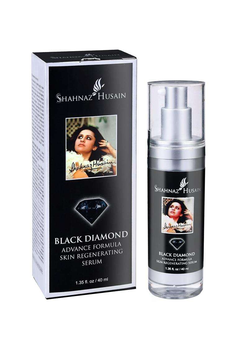 Shahnaz Herbals Black Diamond 40 ml | Advance Formula Skin Regenerating Serum - Indya