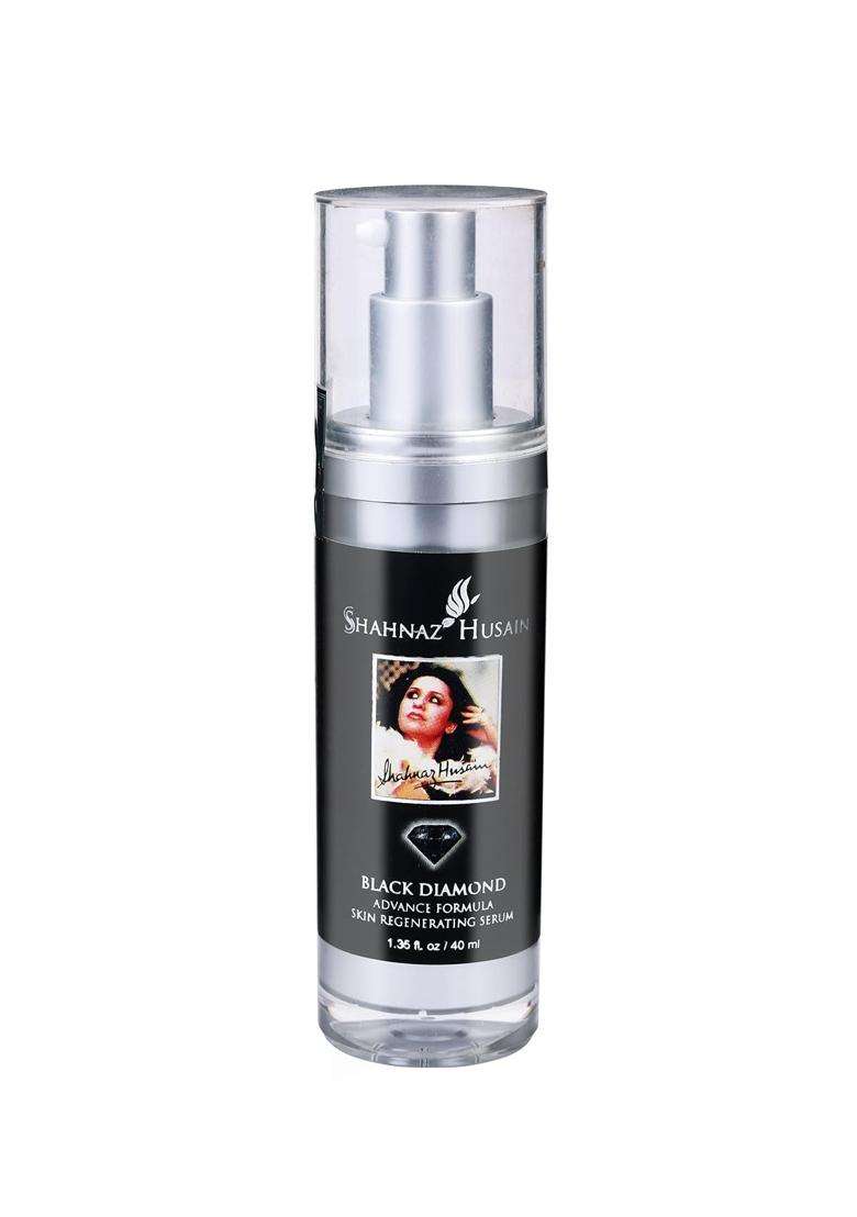 Shahnaz Herbals Black Diamond 40 ml | Advance Formula Skin Regenerating Serum - Indya