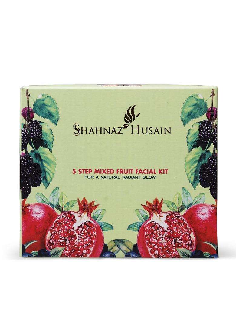 Shahnaz Herbals 5 Step Mixed Fruit Facial Kit 50 g - Indya