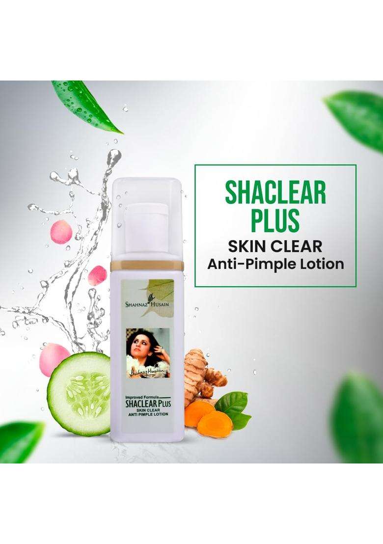 Shahnaz Herbals Shaclear Plus Skin Clear Anti-Pimple Lotion 100 ml - Indya