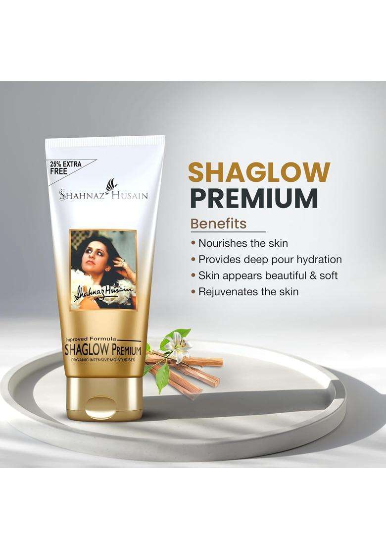 Shahnaz Herbals Shaglow Premium 50g | Moisturiser For Dry & Dehydrated Skin - Indya
