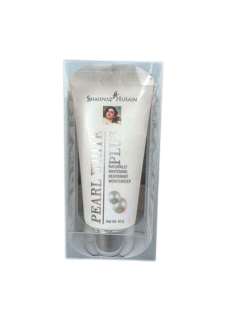 Shahnaz Herbals Precious Pearl White Plus Naturally Whitening Rehydrant Moisturiser Lotion, 40 g - Indya