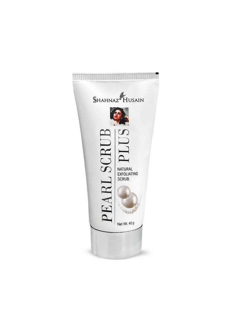 Shahnaz Herbals Pearl Scrub Plus (Natural Exfoliating Scrub) 40g - Indya