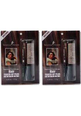 Shahnaz Herbals Touch Up Plus Hair Color (Brown) (Pack of 2)