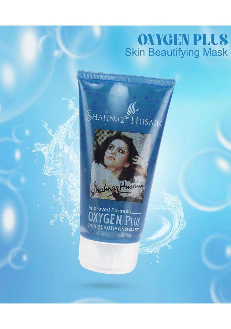 Shahnaz Herbals Oxygen Plus Skin Beautifying Mask, 150 g - Indya