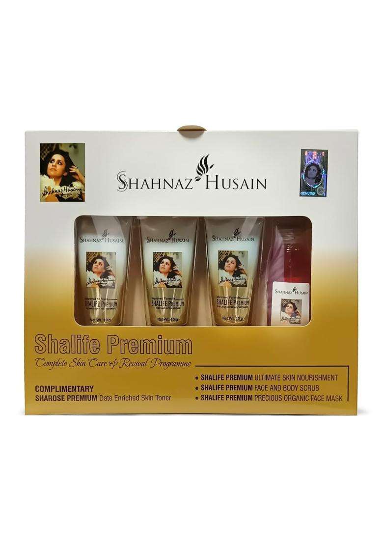 Shahnaz Herbals Shalife Premium Complete Skin Care 45g | Revival Program (Mini Kit) - Indya