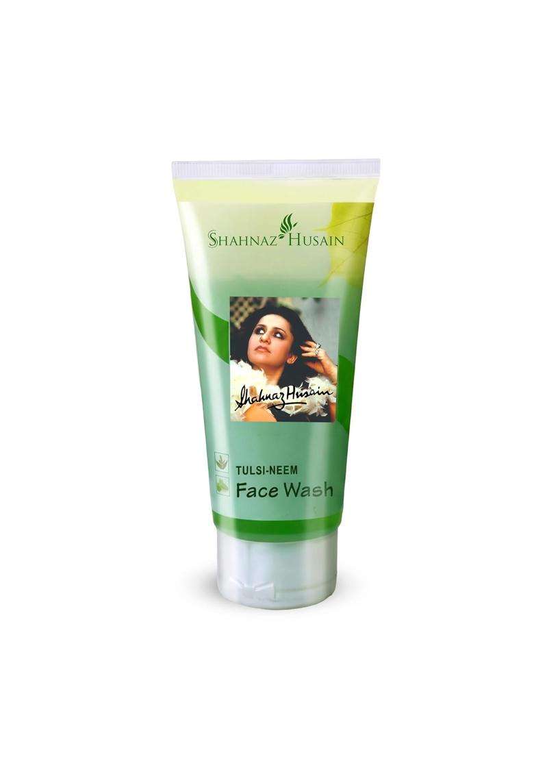 Shahnaz Herbals Tulsi Neem Face Wash 50g | Authentic Traditional Formula | Ayurvedic Face Wash - Indya