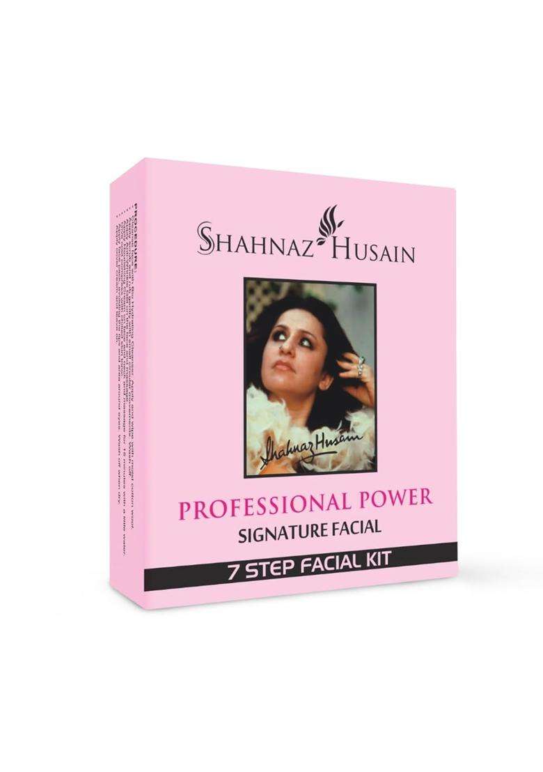 Shahnaz Herbals Shahnaz Professional Power 48 g | 7 Step Facial Kit (Signature Facial) - Indya