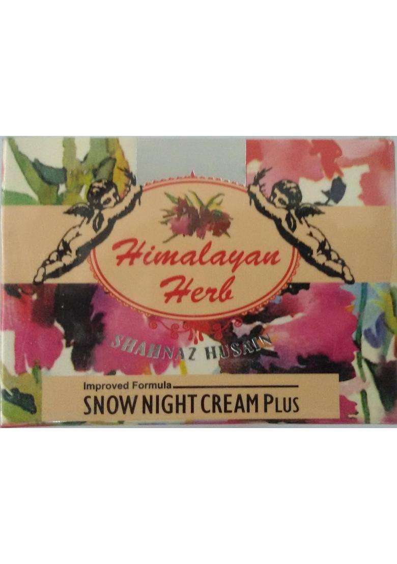 Shahnaz Herbals Himalayan Herb Snow Night Cream Plus 40g - Indya