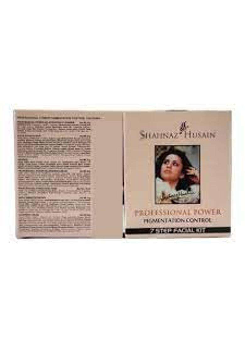 Shahnaz Herbals Shahnaz Professional Power 27.5 g (Pack of 2) | 7 Step Facial Kit (Pigmentation Control) - Indya