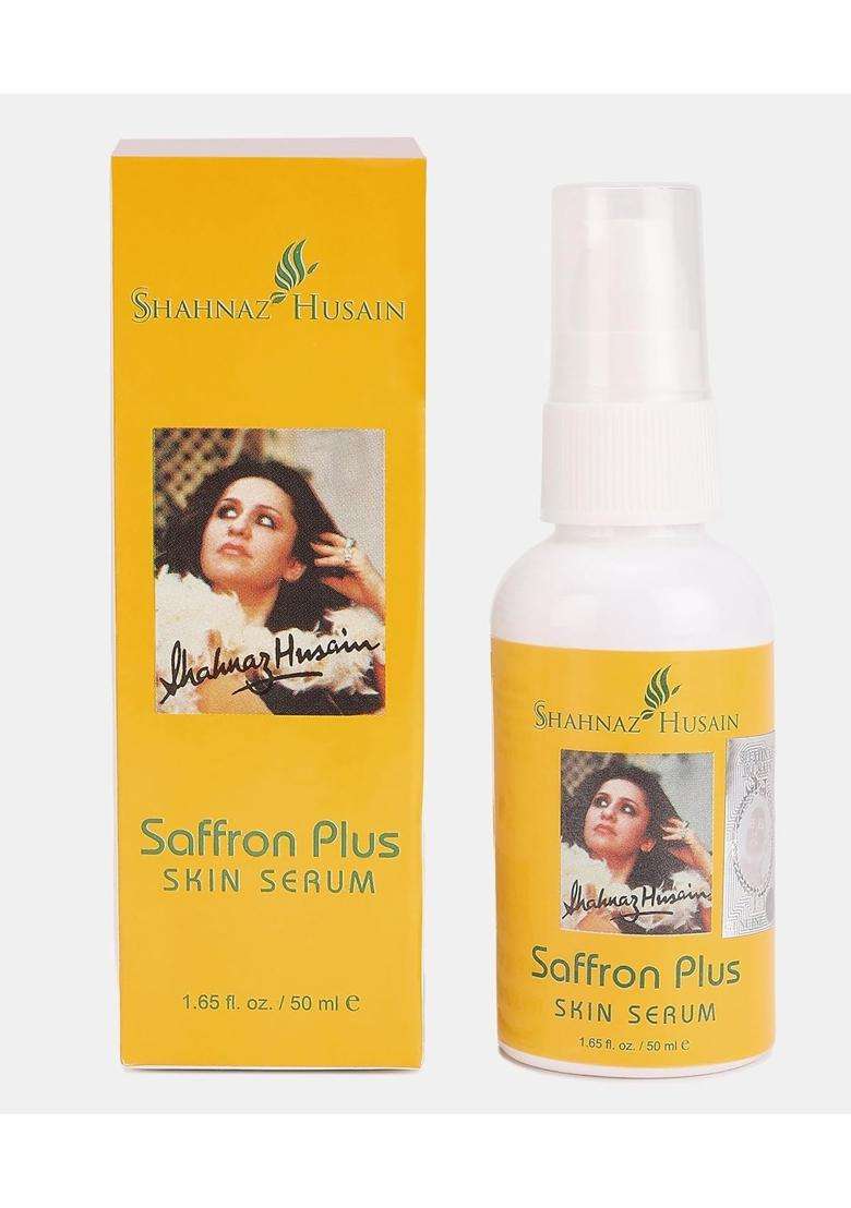 Shahnaz Herbals Vedic Solutions Saffron Skin Serum, Cream, 50 g - Indya