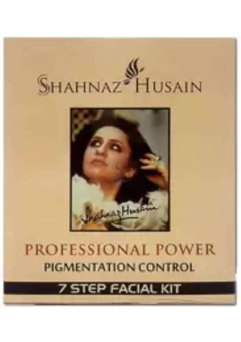 Shahnaz Herbals Vedic Solutions Shahnaz Professional Power | 7 Step Facial Kit (Pigmentation Control) - Indya
