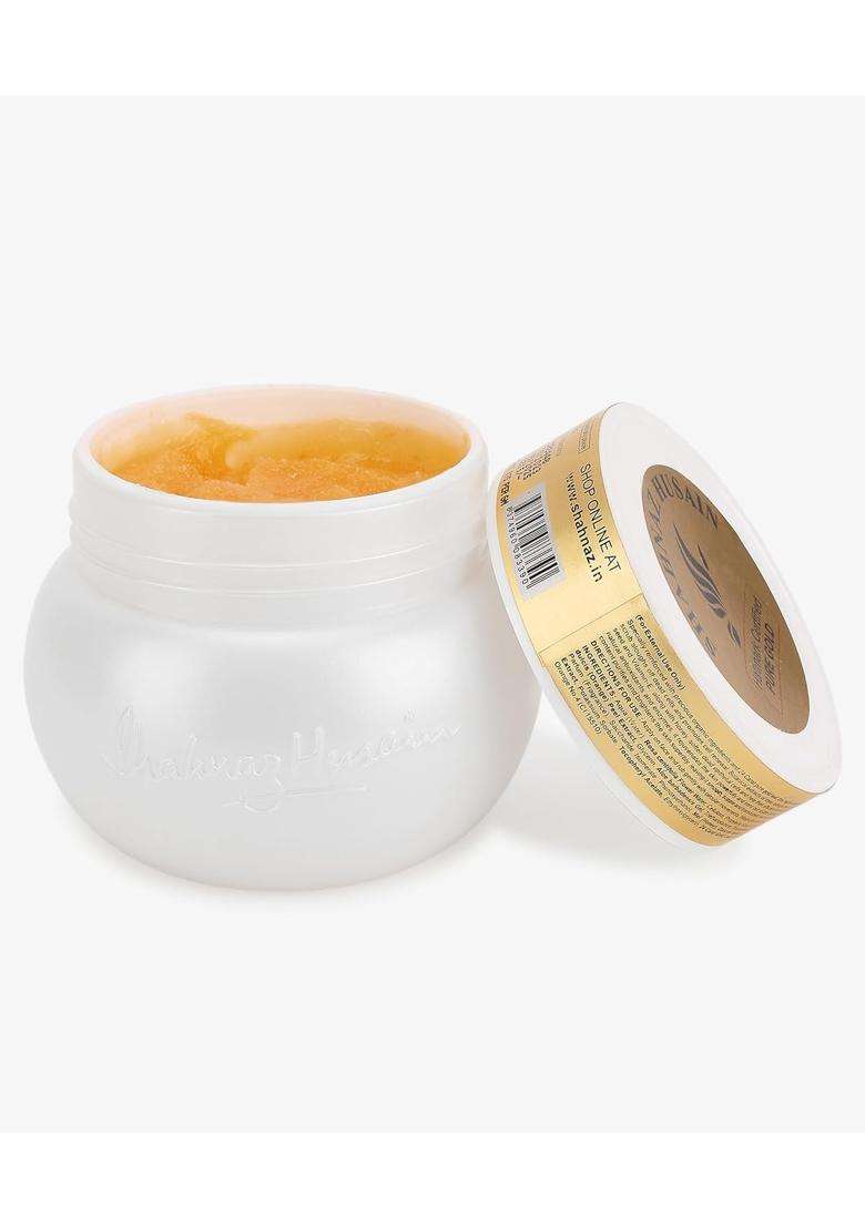 Shahnaz Herbals 24 carat Gold Plus Anti-Age Exfoliating Scrub 200 g - Indya