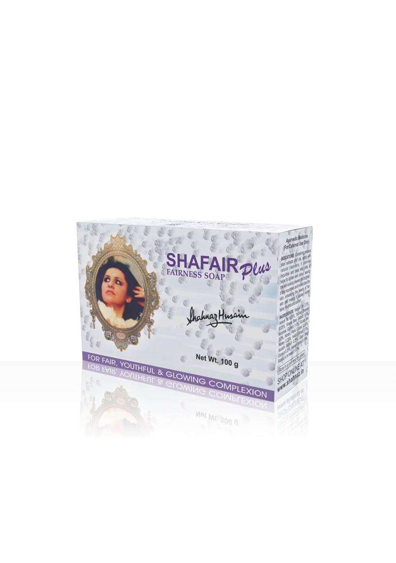 Shahnaz Herbals Shafair Plus Fairness Soap (3 x 100 g) (Pack of 3) - Indya