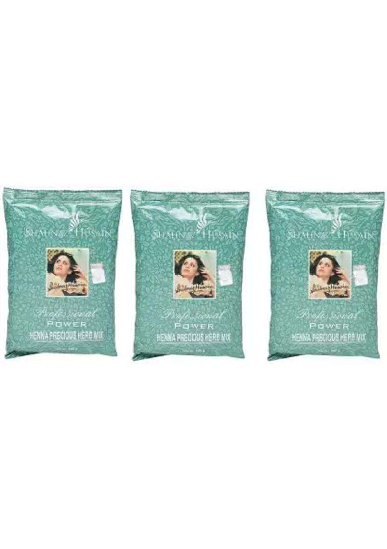 Shahnaz Herbals Heena Combo Pack 600 g | 200X3 Pack (600 g), 3 Count, Natural - Indya