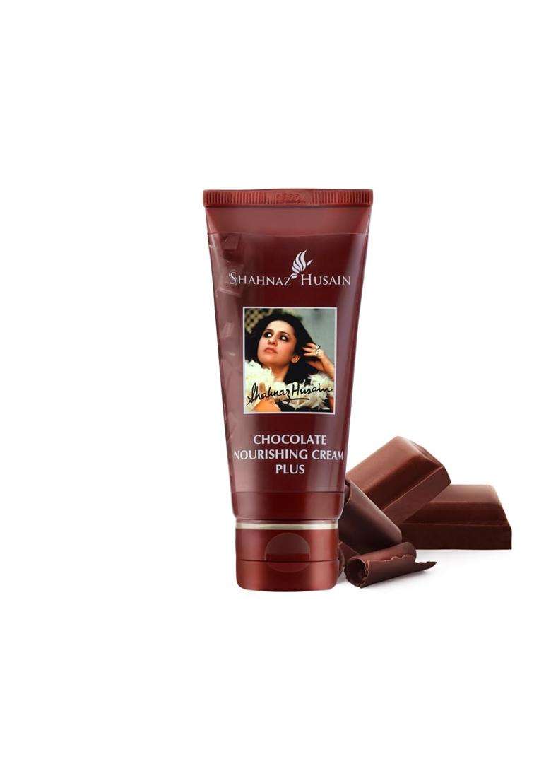 Shahnaz Herbals Vedic Solutions Chocolate Nourishing Cream Plus, 50g - Indya