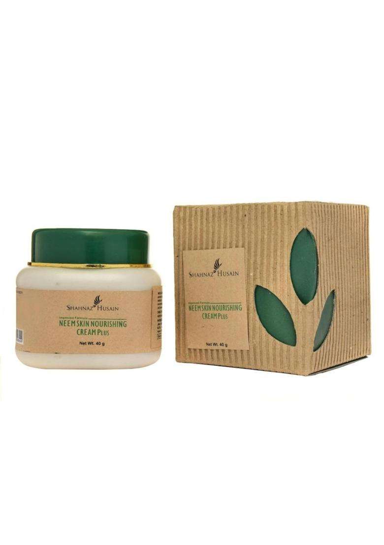 Shahnaz Herbals Vedic Solutions Neem Skin Nourishing Cream Plus, 40 g - Indya