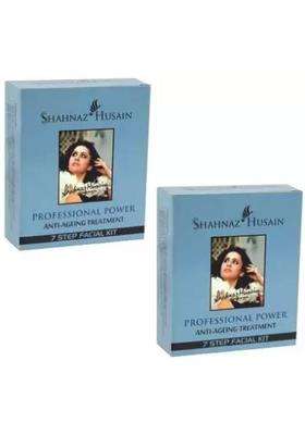 Shahnaz Herbals Professional Power Anti Ageing Treatment Facial Kit, Cream, 63 ml, 2 Count
