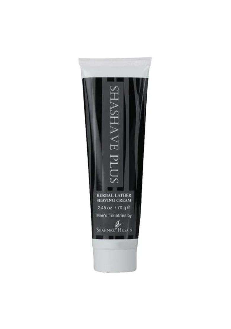 Shahnaz Herbals Shashave Plus 70g | Natural Herbal Care | Herbal Lather Shaving Cream - Indya