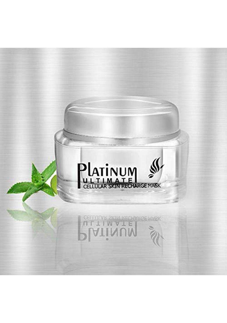 Shahnaz Herbals Platinum Cellular skin Recharge Mask 50g - Indya